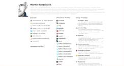 Desktop Screenshot of kunzelnick.de